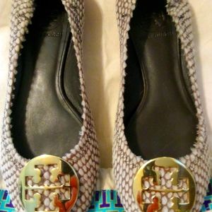 Tory Burch snake print revs-haircalf leather